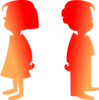 Figures Boy And Girl 2 Clip Art