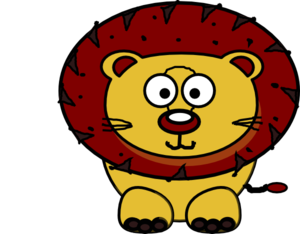 Baby Lion Clip Art
