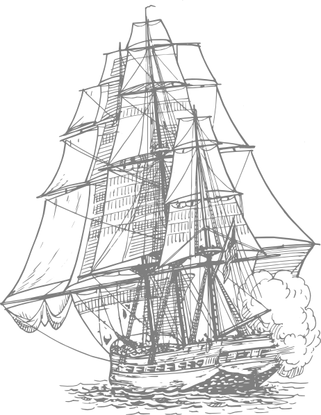 Gray Pirate Ship Clip Art at Clker.com - vector clip art online