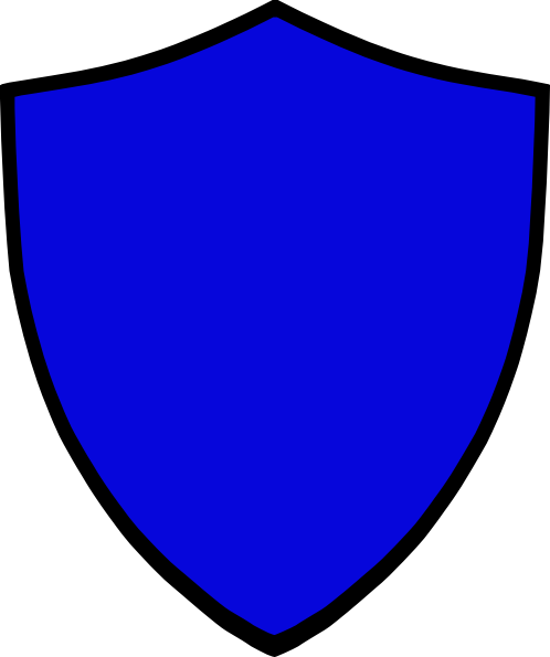 Shield-blue Clip Art at Clker.com - vector clip art online, royalty