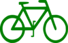 Green Bike Clip Art