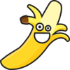 Smiling Banana Clip Art