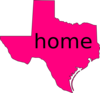 Pink Texas Clip Art