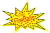 Atomic Fireball Logo Clip Art