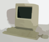Macintosh Classic Vector Clip Art