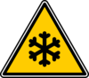 Warning - Snowflake Clip Art