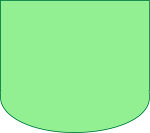Cylinder-green Clip Art