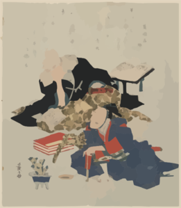 Kiichi Hōgen And Oumaya Kisanda. Clip Art