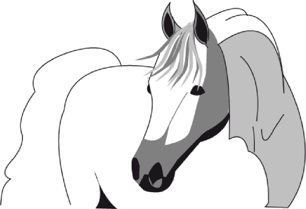 Horse Head Clip Art at Clker.com - vector clip art online, royalty free