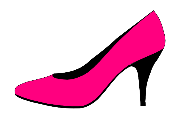 Pink Pumps Clip Art at Clker.com - vector clip art online, royalty free