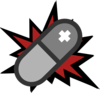 Pill Exploding Clip Art