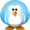 Blue Penguin Clip Art