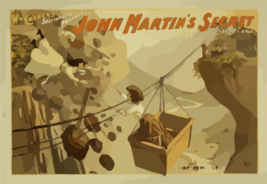 Wm. Calder S Spectacular Production, John Martin S Secret By Sutton Vane. Clip Art