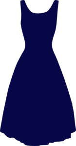 Blue Dress Clip Art