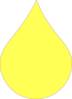 Yellow Drop Clip Art