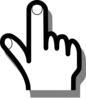 Cursor,finger, Hand, Upadte From Ocal Clip Art