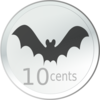 Bat Coin Clip Art