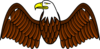 Unlegged Eagle Clip Art