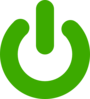 Green-power-icon Clip Art