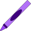Purple Crayon Clip Art