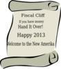 Fiscal Cliff Clip Art