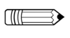 Pencil Outline Clip Art