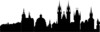 Prague Silhouette Clip Art