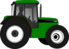 Tractor-green Clip Art