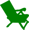 Green Chair Clip Art