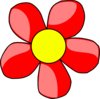 Red Flower Clip Art