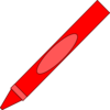 Totetude Red Crayon Clip Art