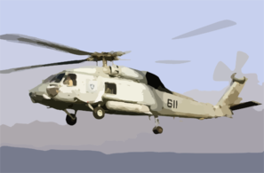 An Sh-60 Seahawk Assigned To The Screaming Indians Of Helicopter Antisubmarine Squadron Six (hs-6 Clip Art