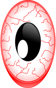 Bloodshot Eye Ball Clip Art at Clker.com - vector clip art online