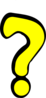 Question Mark Yellow Clip Art