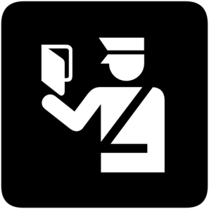 Immigration Police Clip Art