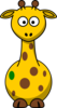 Giraffa 2 Clip Art