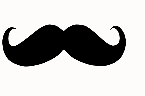 Mustache Looty Clip Art at Clker.com - vector clip art online, royalty