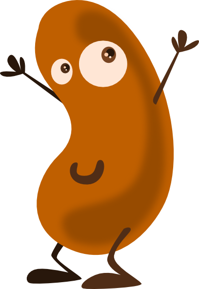 Brown Bean Clip Art at Clker.com - vector clip art online, royalty free