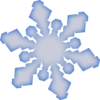Multi Blue Snowflakes Clip Art at Clker.com - vector clip art online ...