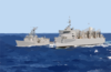 The Fast Combat Support Ship Uss Sacramento (aoe 1) Conducts An Underway Replenishment (unrep). Clip Art