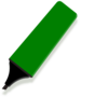 Marker Green Clip Art