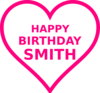 Smith Bday15 Clip Art