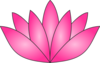 Pink Lotus Clip Art