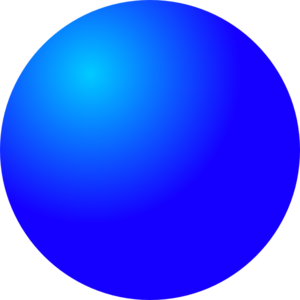 Bubble Blue Gradient Clip Art