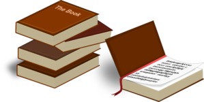 Stacked Books Clip Art