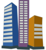 Real Estate High Rise Buildings Clip Art