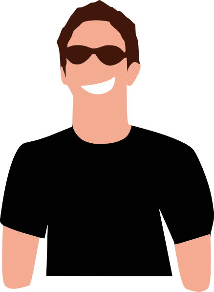 Man In Sunglasses Clip Art at Clker.com - vector clip art online ...