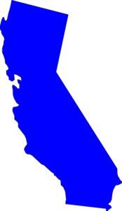 California Dem State Clip Art