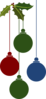 Christmas Ornaments Clip Art