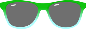 Two Toned Sunglasses Clip Art